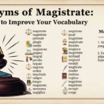 synonyms of magistrate
