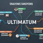 synonyms of ultimatum