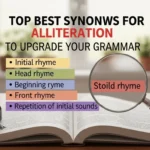 synonyms for alliteration