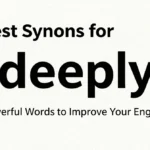 synonyms for deeply