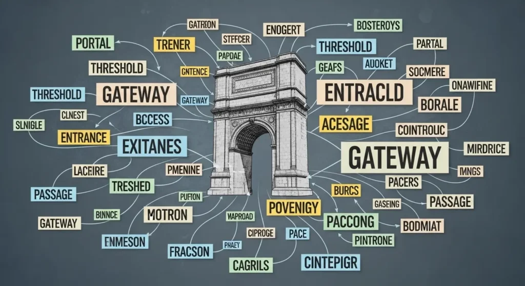 synonyms for gateway