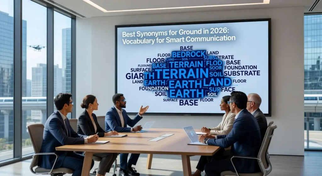 synonyms for ground