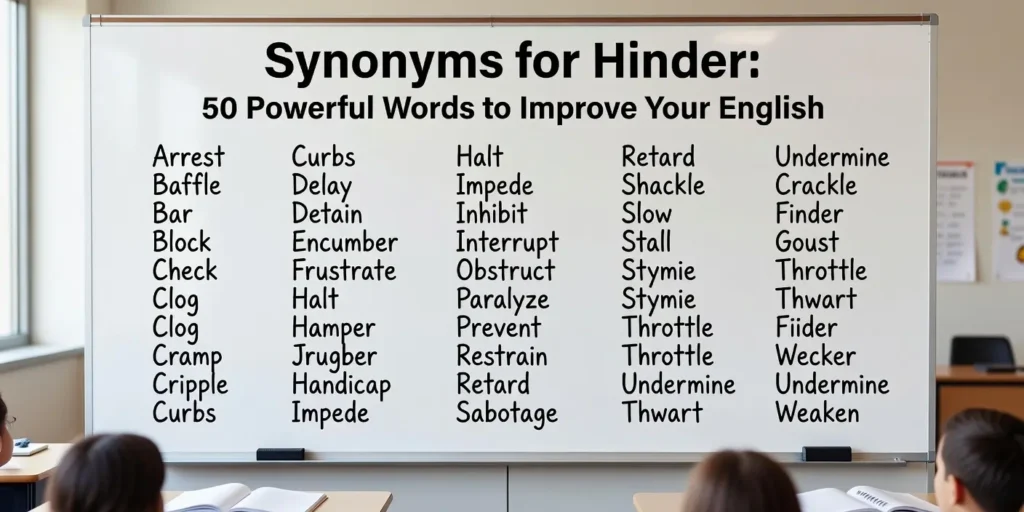 synonyms for hinder