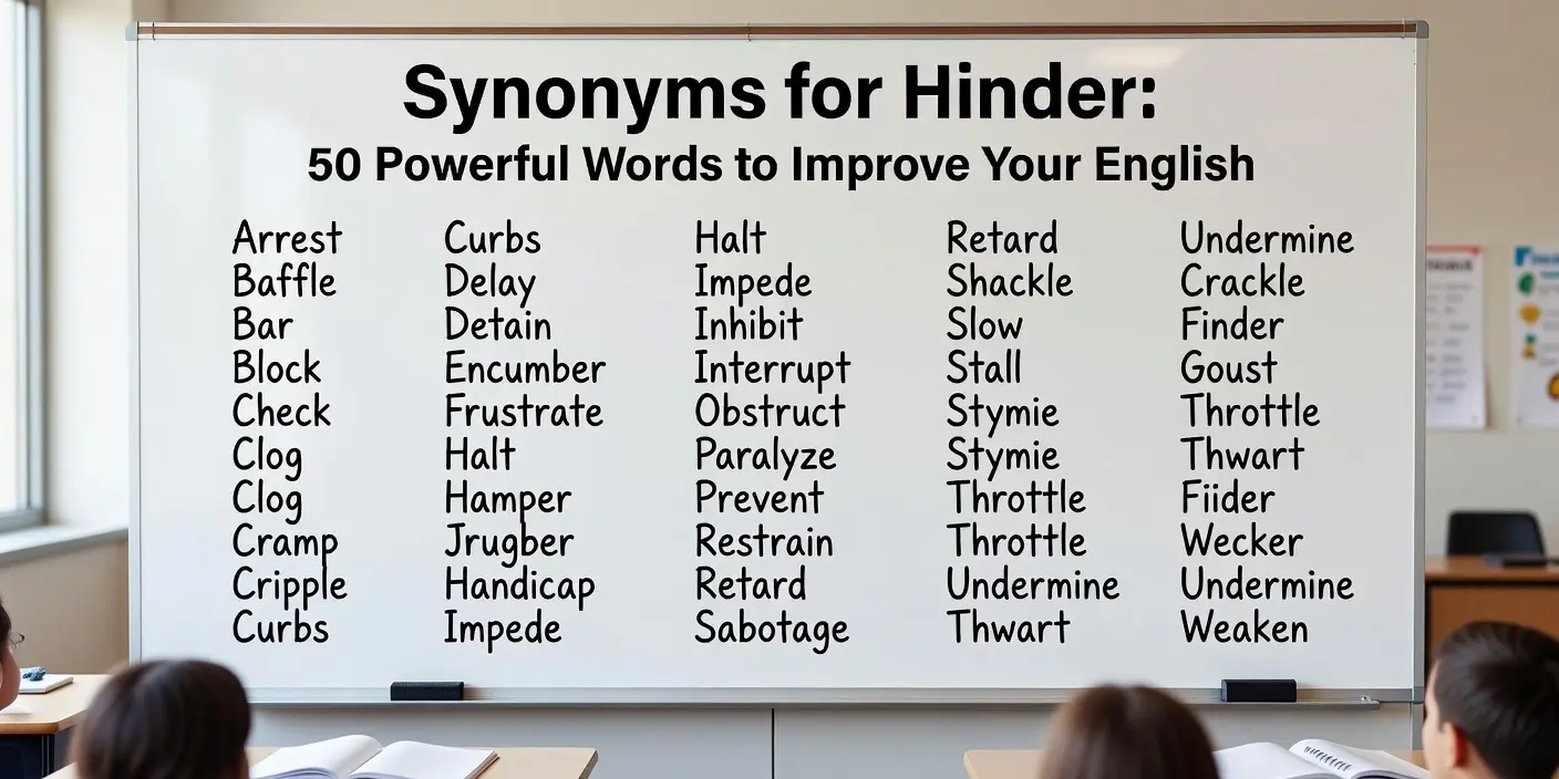 synonyms for hinder