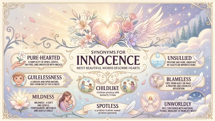 synonyms for innocence