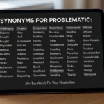 synonyms for problematic