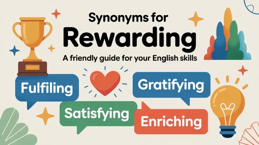 synonyms for rewarding