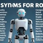 synonyms for robot