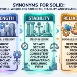 synonyms for solid