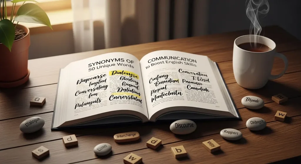 synonyms of communication