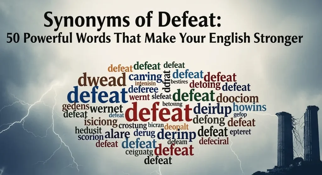 synonyms of defeat