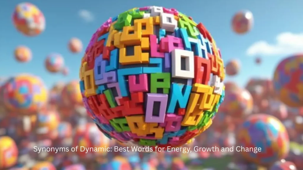 Synonyms of Dynamic: Best Words for Energy, Growth and Change
