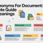 Top Synonyms for Document: Complete Guide with Meanings 2026