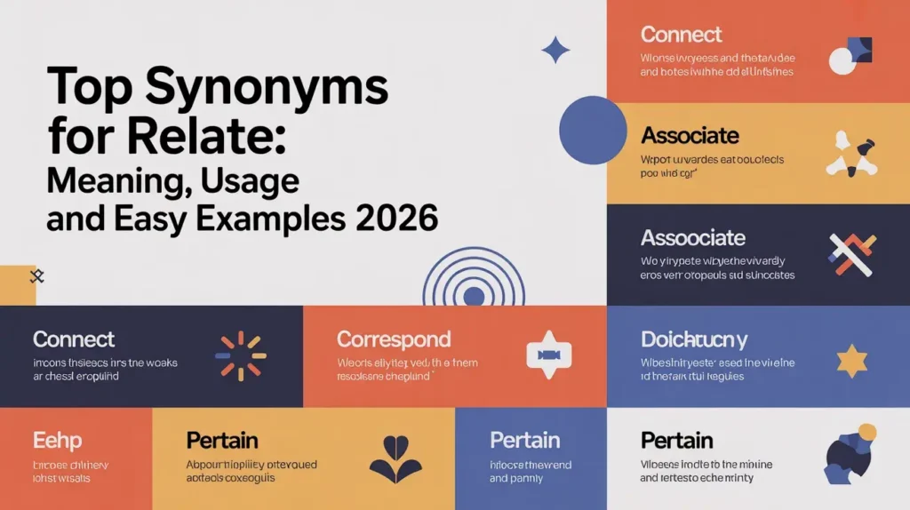 Top Synonyms for Relate: Meaning, Usage and Easy Examples 2026