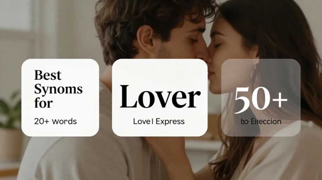 synonyms for lover