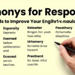 synonyms for respond
