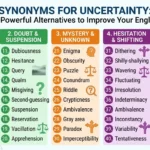 synonyms for uncertainty