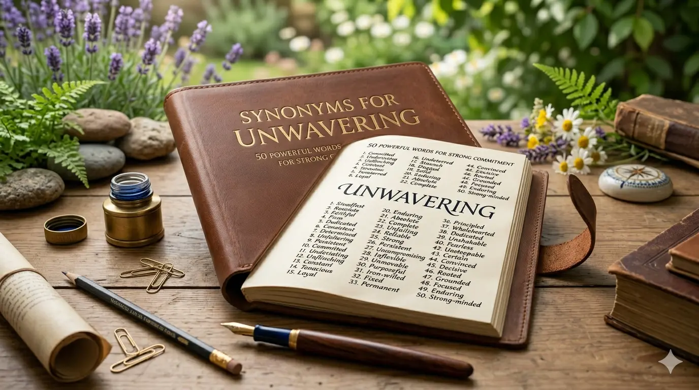 synonyms for unwavering