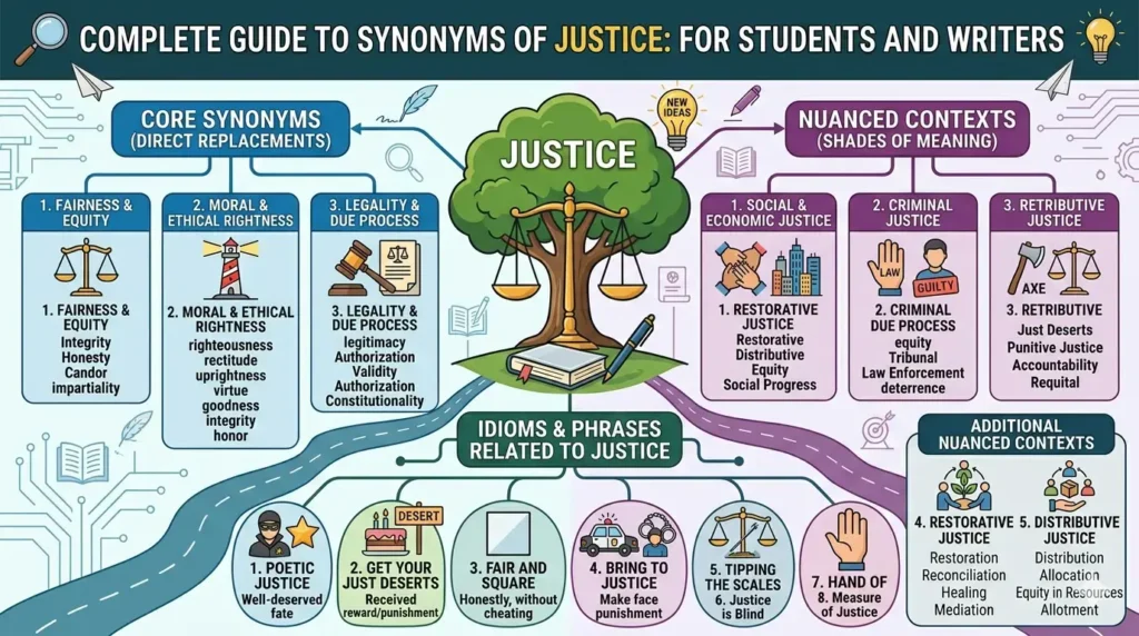 Synonyms of Justice