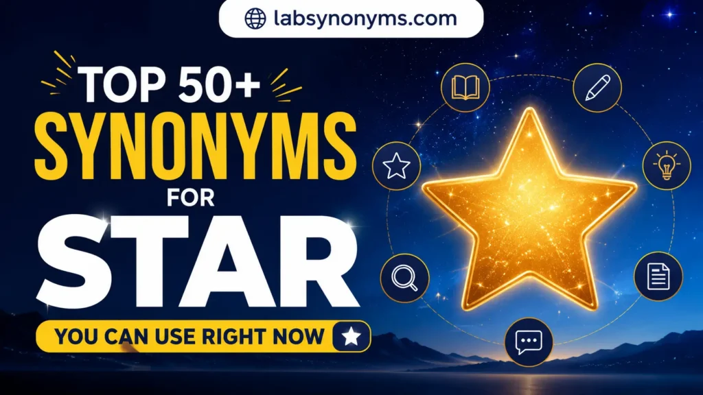 synonyms for star